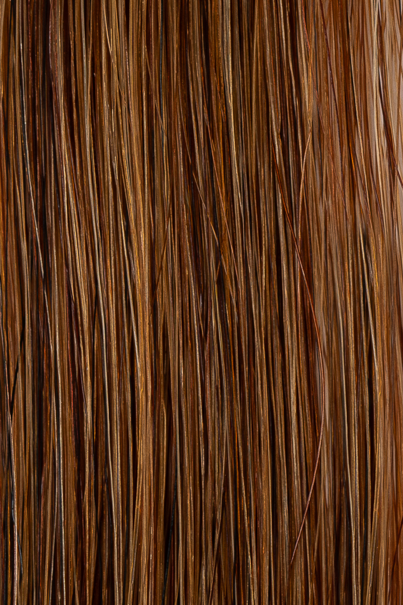 4 Dark Blonde hair colour — Macro