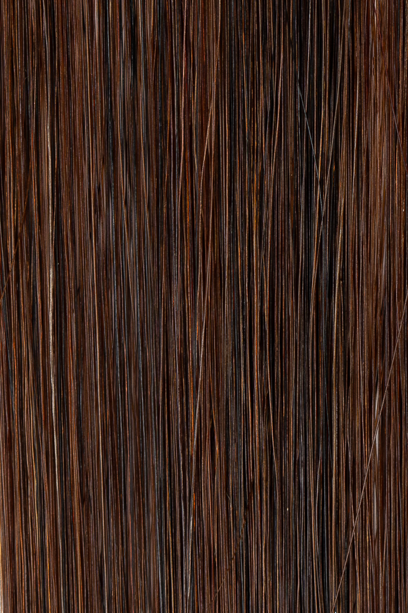 1A Dark Brown hair colour — Macro